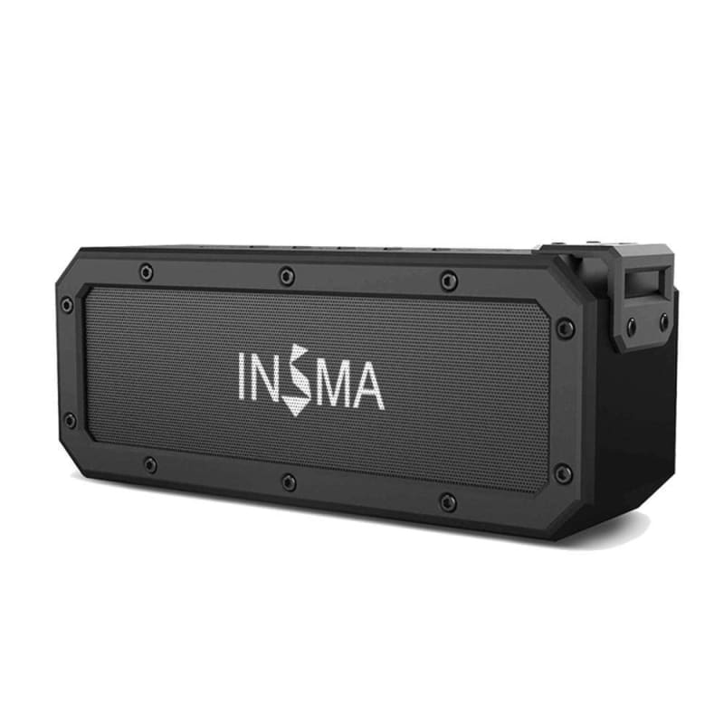 Portable IPX7 Waterproof Wireless Speaker - Metal / Black