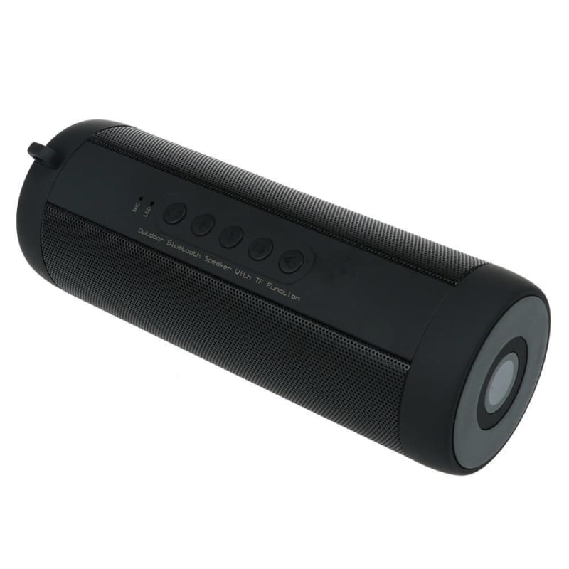 Portable Waterproof Bluetooth Speaker - Black