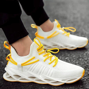 Running Light Comfort Sneakers Male Shoes - B-black / 41