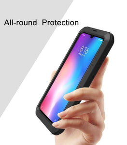 Shock and Dirt Proof Water Resistant Metal Case for Phones