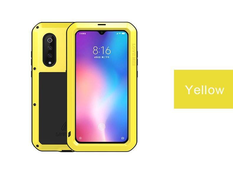 Shock and Dirt Proof Water Resistant Metal Case for Phones -
