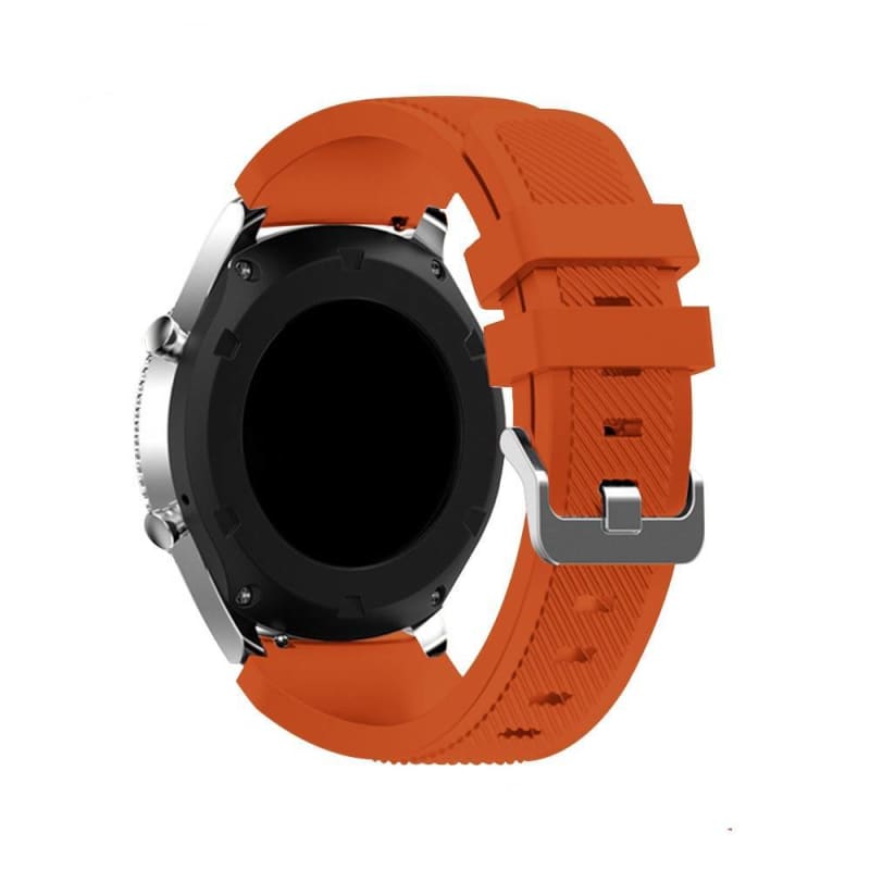 Silicone Strap Textured for Watch - Army green 7 / 20 mm / 