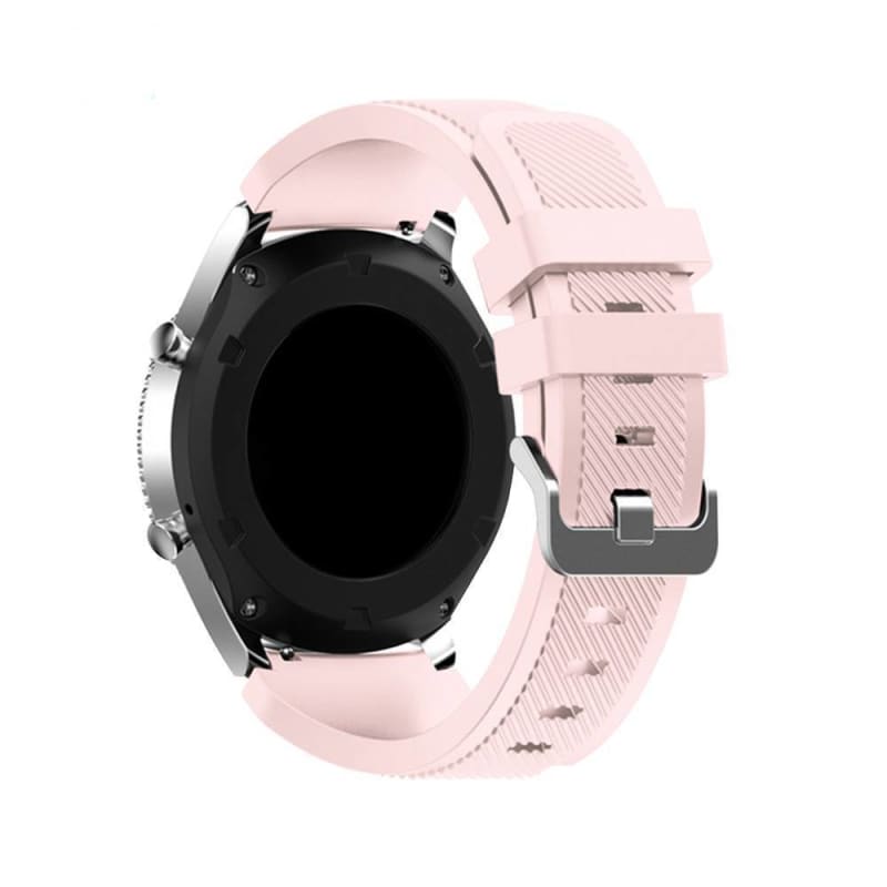 Silicone Strap Textured for Watch - pink sand 22 / mm / 0.87