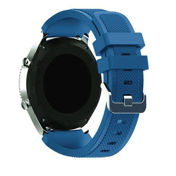 Silicone Strap Textured for Watch - sky blue 9 / 20 mm / 