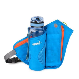 Sports Waist Bags for Water Bottle and Phone - Blue