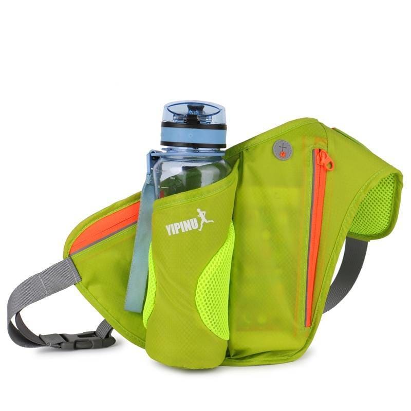 Sports Waist Bags for Water Bottle and Phone - Green