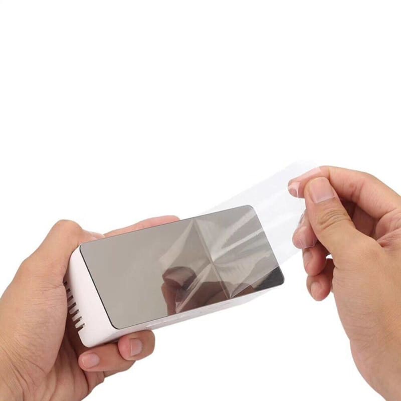 Square Mirror Alarm Clock