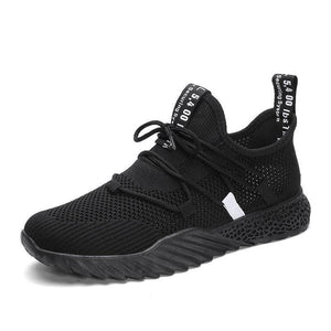 Summer Mesh Shoe Fashionable Sneaker - Black / 13