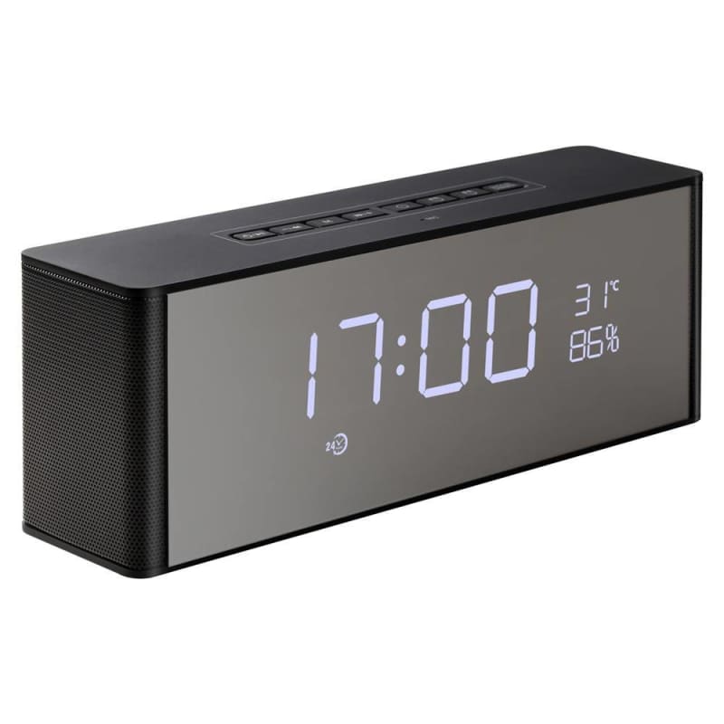 Super Bass Bluetooth Speaker with Alarm Clock