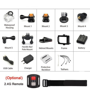Ultra HD Waterproof Action Camera