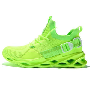 Unisex Lightweight Breathable Sport Shoes - White / 7