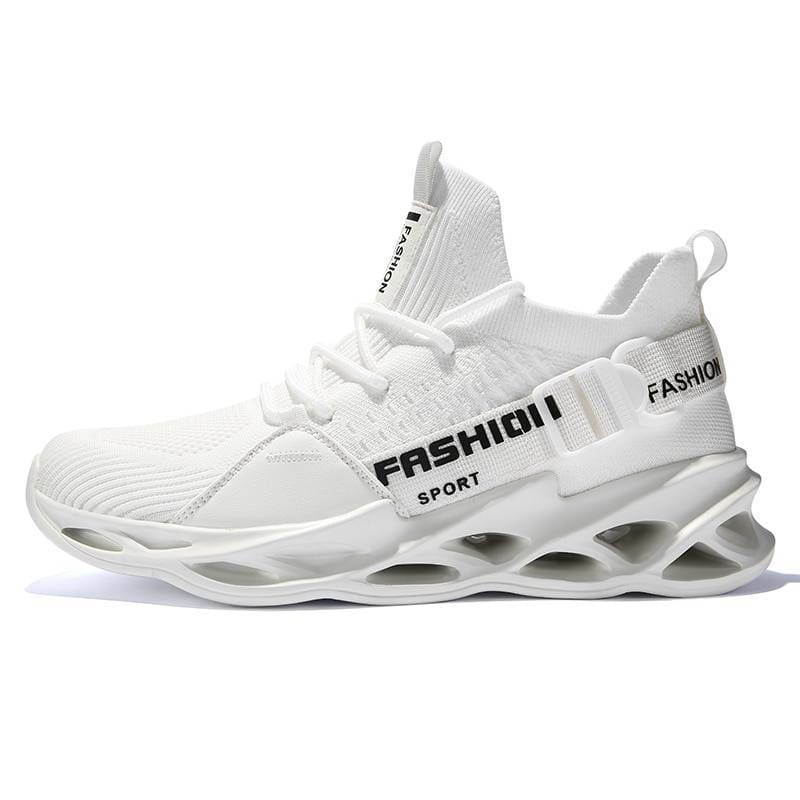 Unisex Lightweight Breathable Sport Shoes - Yellow / 7