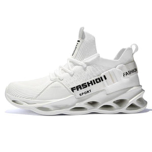 Unisex Lightweight Breathable Sport Shoes - Yellow / 7