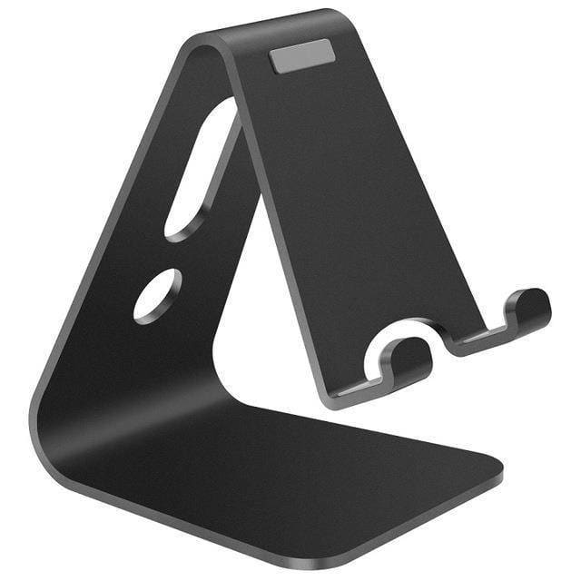 Universal Aluminum Phone Holder - Black