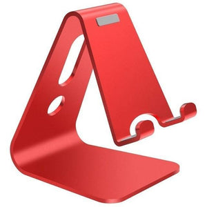 Universal Aluminum Phone Holder - Red
