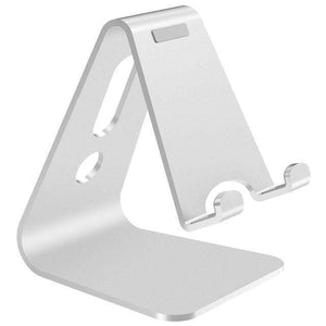 Universal Aluminum Phone Holder - White