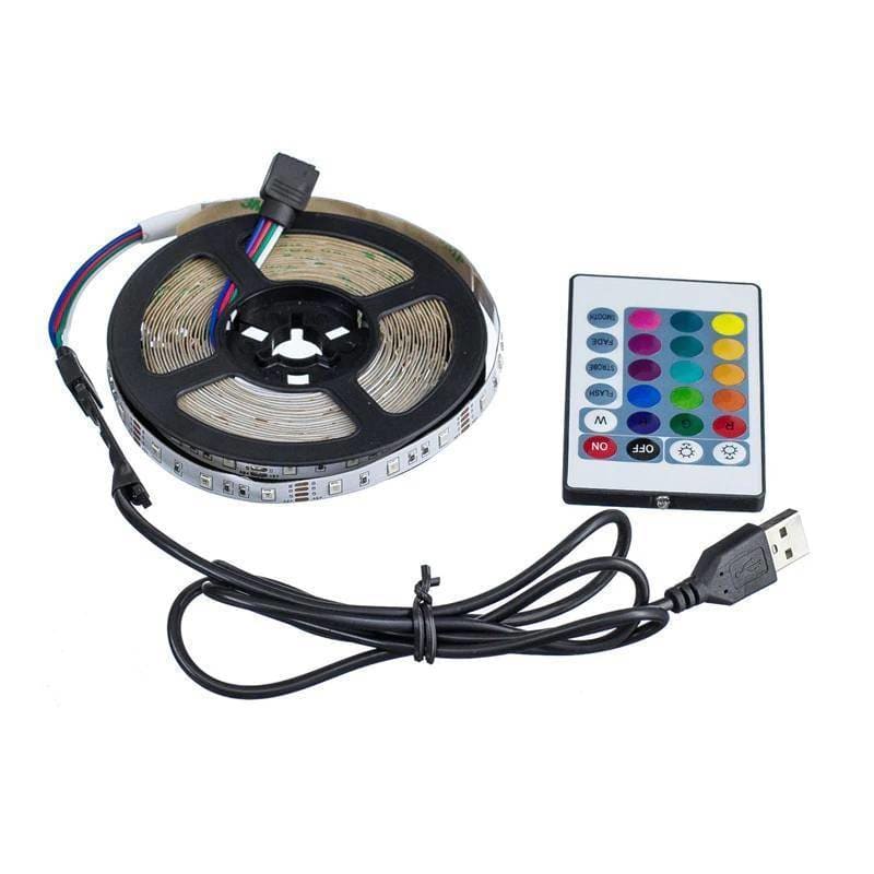 Universal Flexible USB LED Strip - RGB / L