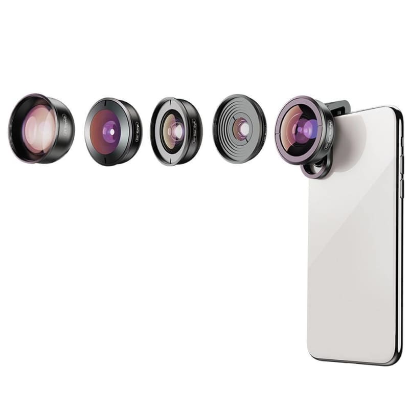 Universal Phone Lenses Kit - Black