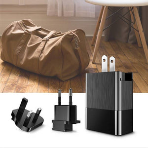 Universal Plug with Three USB Ports - 3-in-1 CHARGER