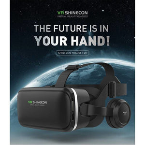 Universal Virtual Reality Headset with AR - Black