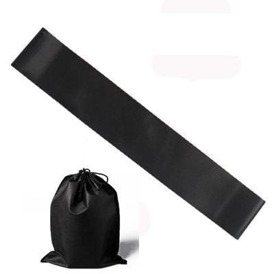 Universal Workout Resistance Band - Black with Bag