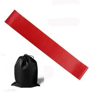 Universal Workout Resistance Band - Red with Bag