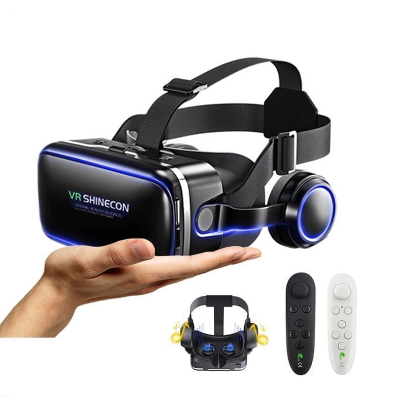 Virtual Reality Glasses and Smart Bluetooth Wireless Remote 