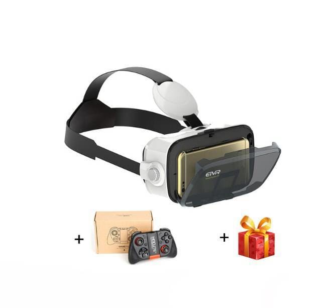 VR Mini Virtual Reality Goggles - Metal / with Mocute 