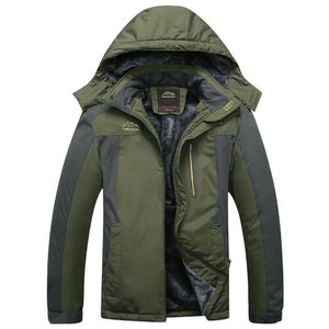 Waterproof Hiking Jacket Softshell For Men - Blue / M