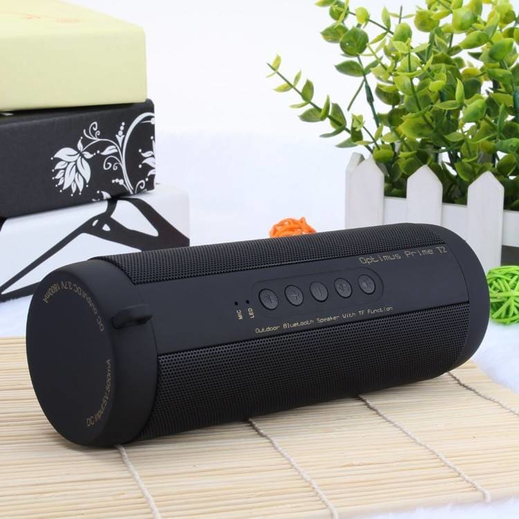 Waterproof Portable Bluetooth Speaker - Metal / Black