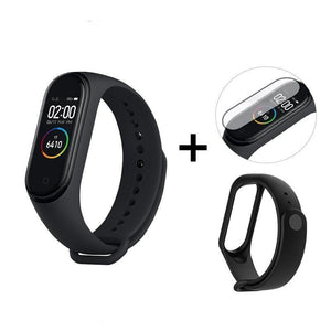 Waterproof Smart Fitness Tracker - Add Black Strap