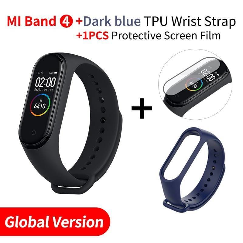 Waterproof Smart Fitness Tracker - EN Add Red Strap