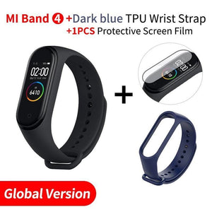 Waterproof Smart Fitness Tracker - EN Add Red Strap