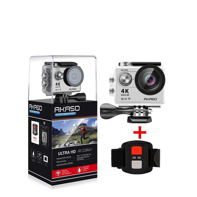 Waterproof Wide Angle Ultra HD Action Camera - Standard 