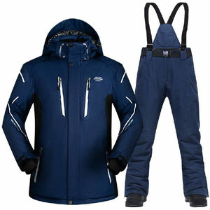 Waterproof And Windproof Snow Jackets - ZYM1 and BLACK / 