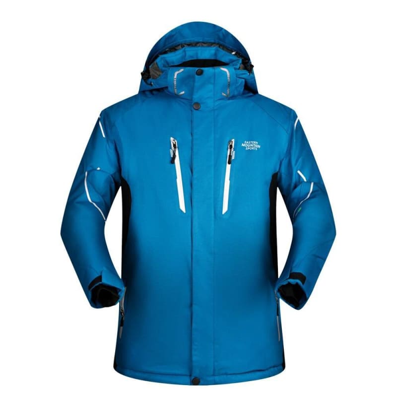 Waterproof And Windproof Snow Jackets - ZYM1 Navy(gloves) / 