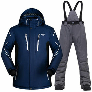 Waterproof And Windproof Snow Jackets - ZYM3 BLACK(gloves) /