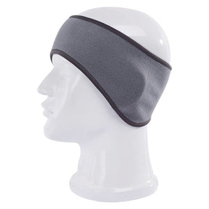 Windproof Warm Fleece Running Headband - Light Grey