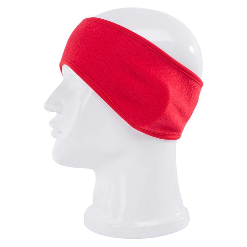 Windproof Warm Fleece Running Headband - Red