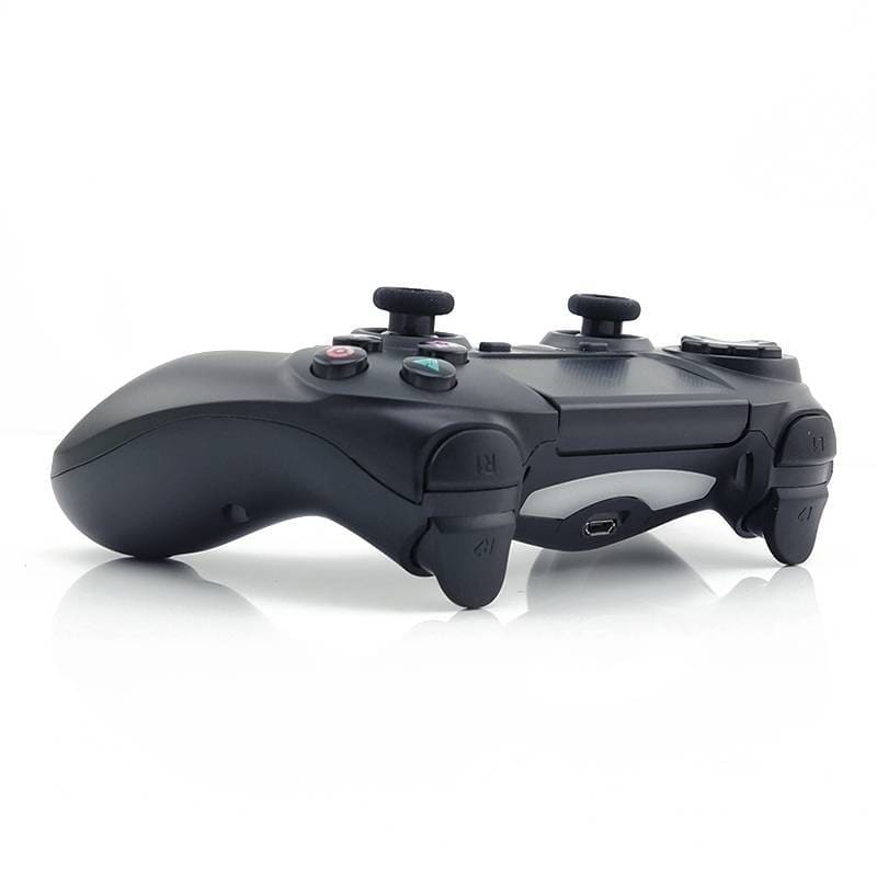 Wireless Bluetooth Dual Vibration Gamepad for PS4 - Black / 