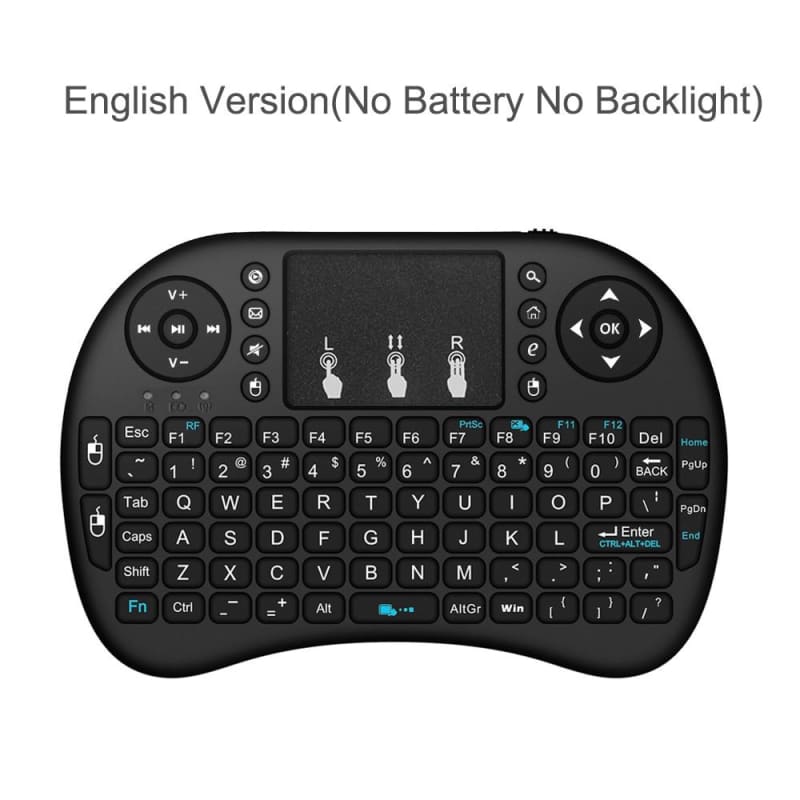 Wireless Keyboard With Air Mouse - English