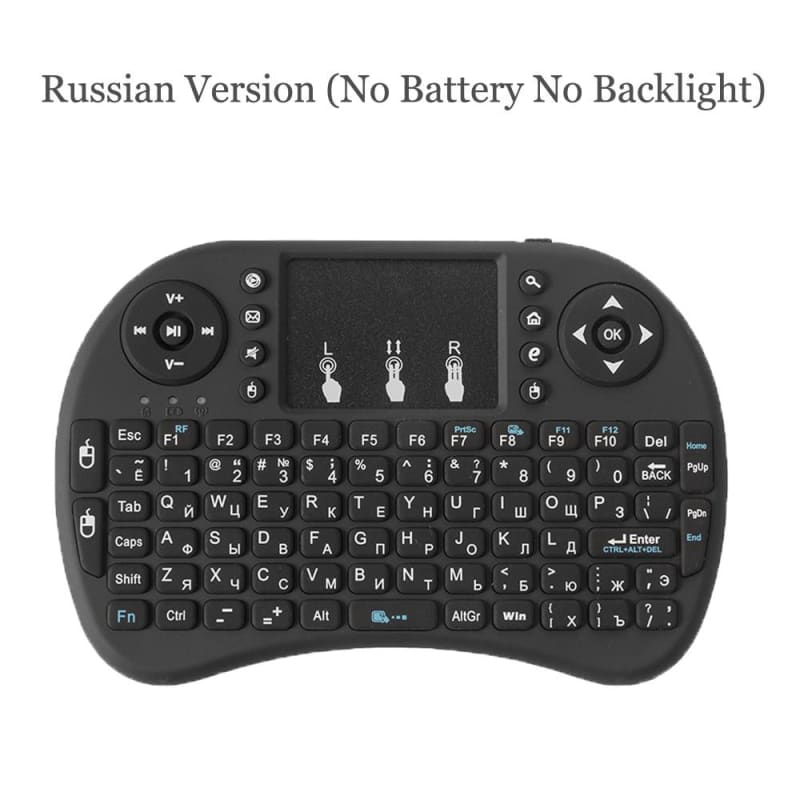 Wireless Keyboard With Air Mouse - Russian
