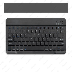 Wireless Tablet Keyboard With Bluetooth Mouse - Black