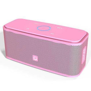 Wireless Touch Control Bluetooth Speaker - Metal / Pink