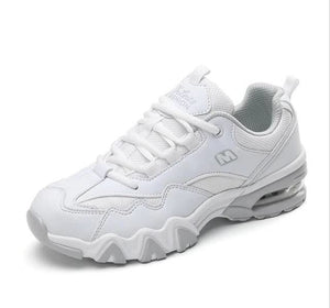 Women’s Breathable Soft Running Sneakers - White / 7.5