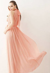 Women’s Old Hollywood Maternity Dress - Pink