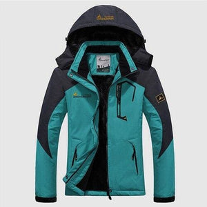 Women’s Windbreaker Trekking Ski Jackets - dark purple / 